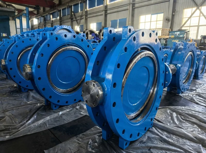 Quality documentation including test reports and material certificates for butterfly valve