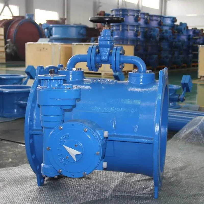 Butterfly valve for long-distance water transmission pipeline project