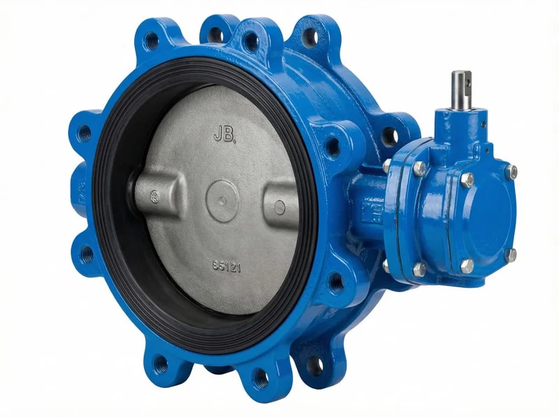 Concentric butterfly valve for HVAC water supply and general flow control