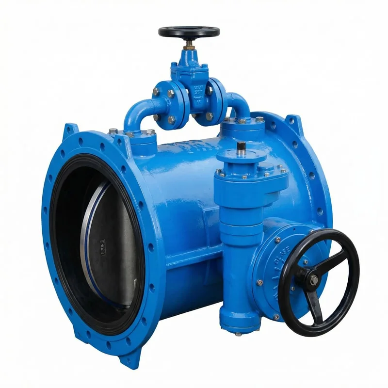 Complete bypass butterfly valve solution including valve selection and engineering support