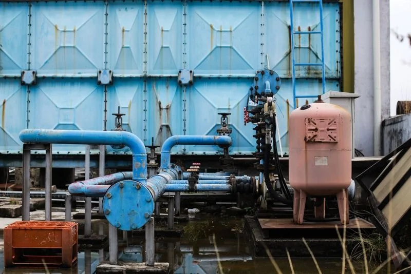 Butterfly valve application at water pump station inlet